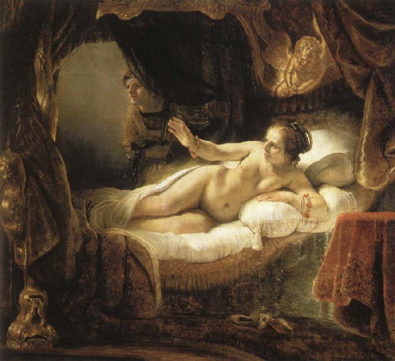 Danae, Rembrandt van rijn
